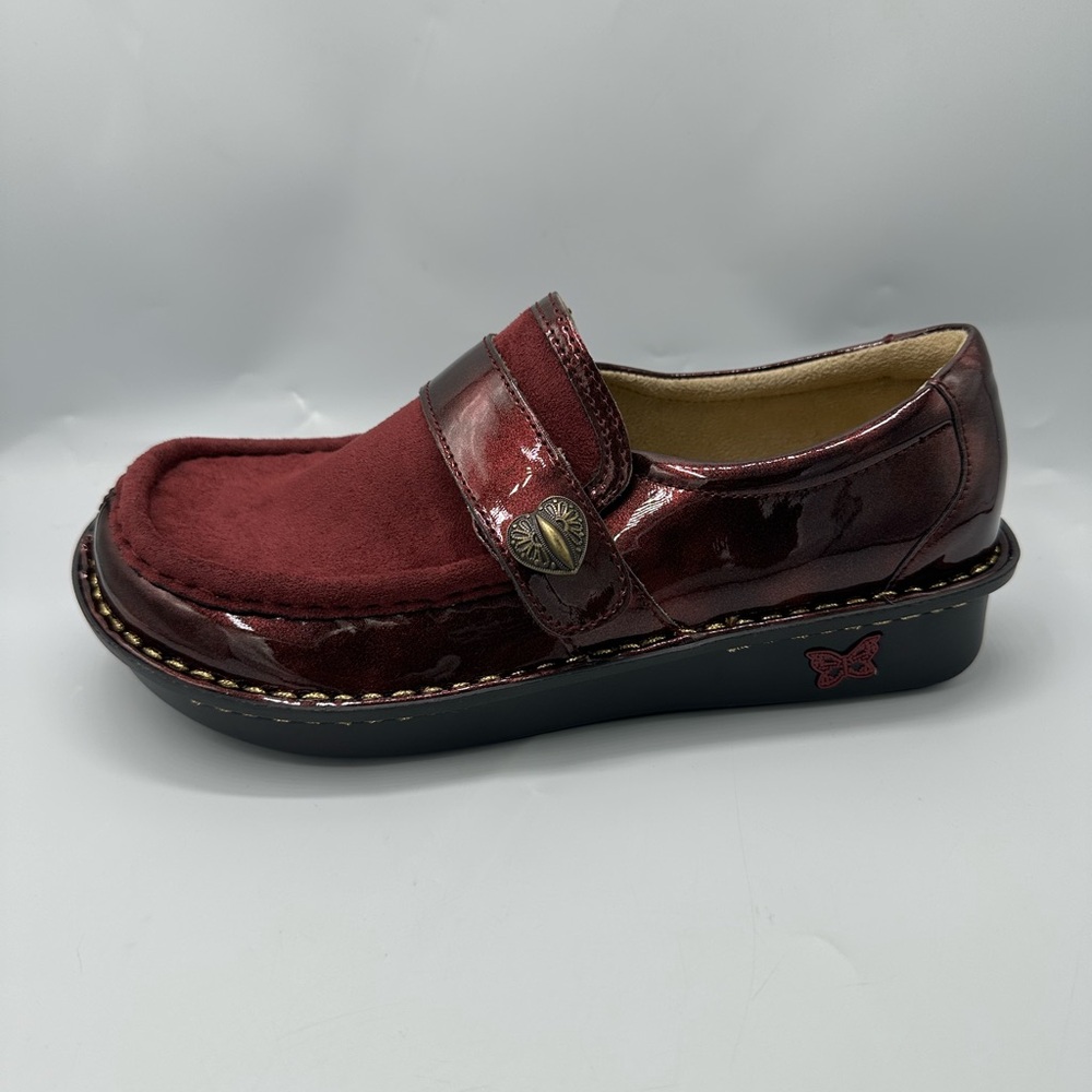 Alegria Burgundy Loafers